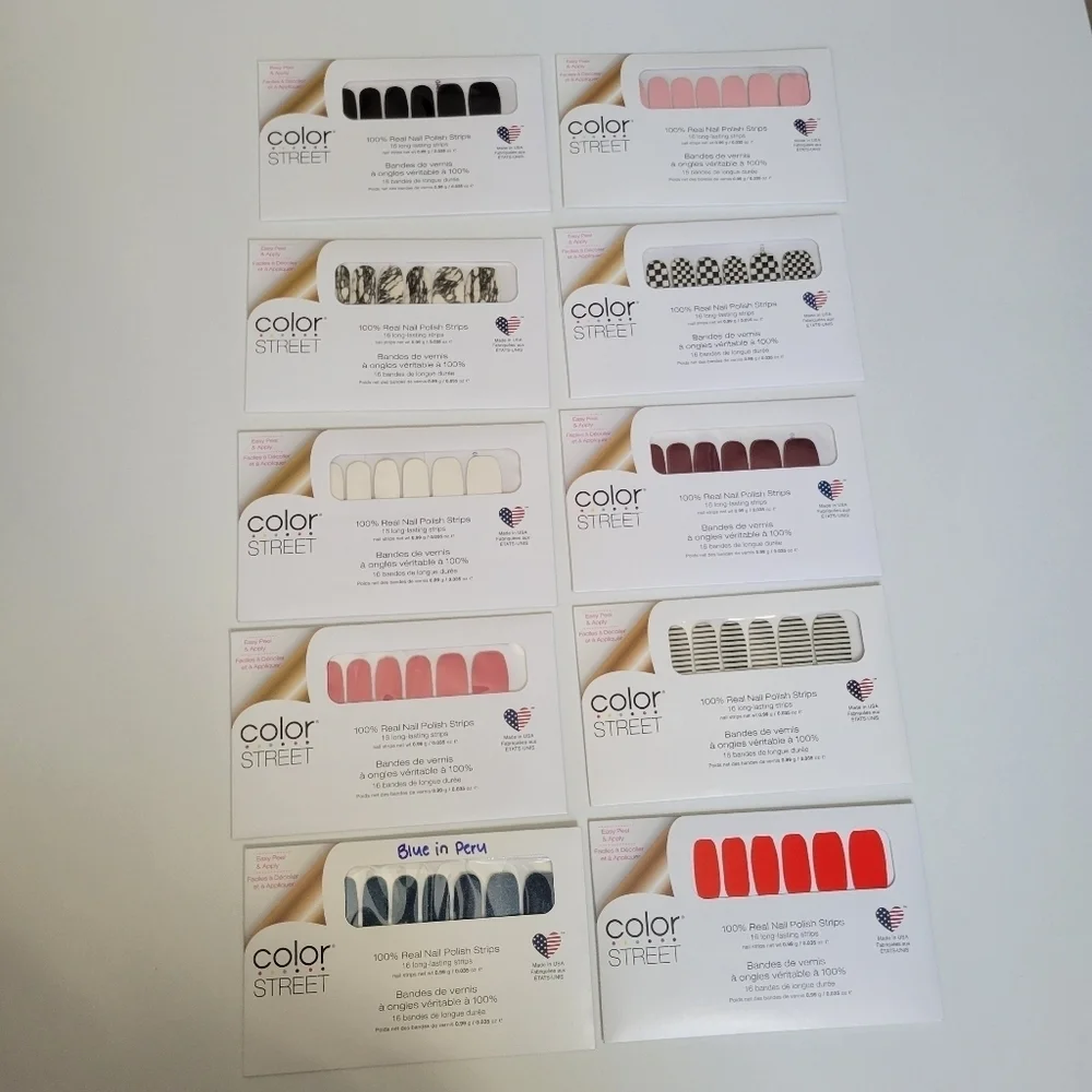 Color street NWT Bundle of #10.
